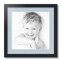 ArtToFrames 18x18" Matted Picture Frame with 14x14" Single Mat Photo Opening Framed in 1.25" Black and 2" Mat (FWM-3926-18x18)